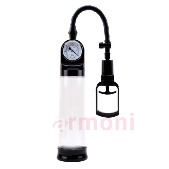 Accu-Meter Power Pump X2 Basınç Göstergeli Güçlü Penis Pompası
