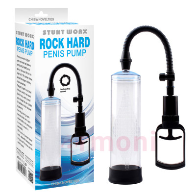 Rock Hard Güçlü Vakumlu Penis Pomp ve Ereksiyon Halkası