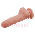 Covetous Monster Çift Katmanlı Realistik Vantuzlu Penis