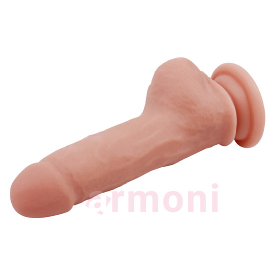 Covetous Monster Çift Katmanlı Realistik Vantuzlu Penis