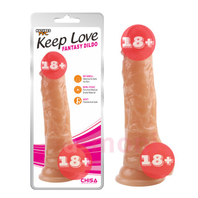 Fantasy Dildo - Vantuzlu, Kemer Uyumlu Realistik Penis