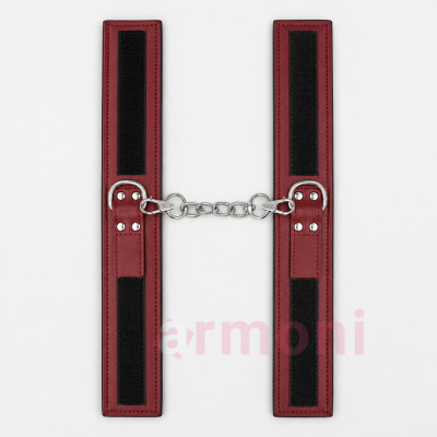 El ve Ayak Fetish BDSM Kelepçe Kırmızı