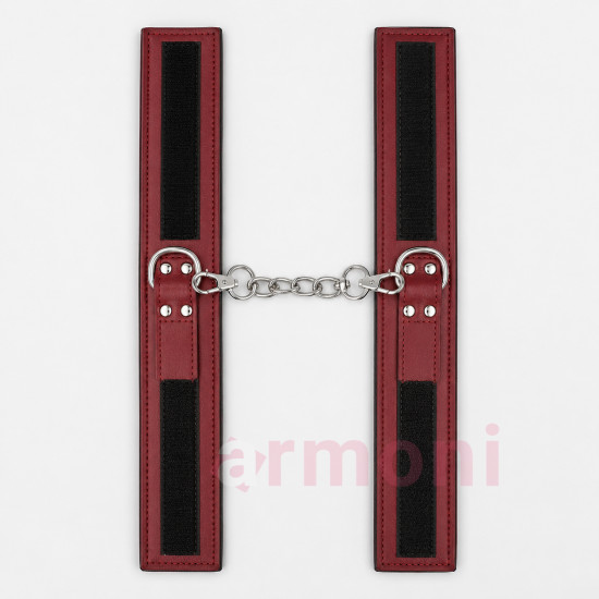 El ve Ayak Fetish BDSM Kelepçe Kırmızı El ve Ayak Fetish BDSM Kelepçe Kırmızı