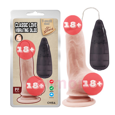 Çift Katman Realistik Penis - Classic Love Soft Dildo