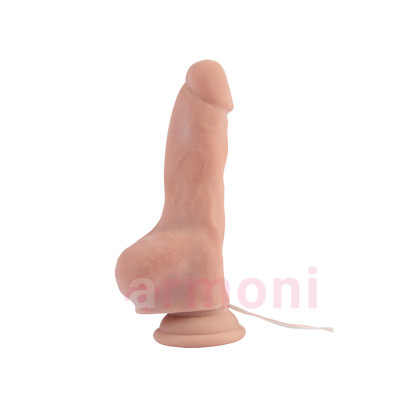 Çift Katman Realistik Penis - Classic Love Soft Dildo