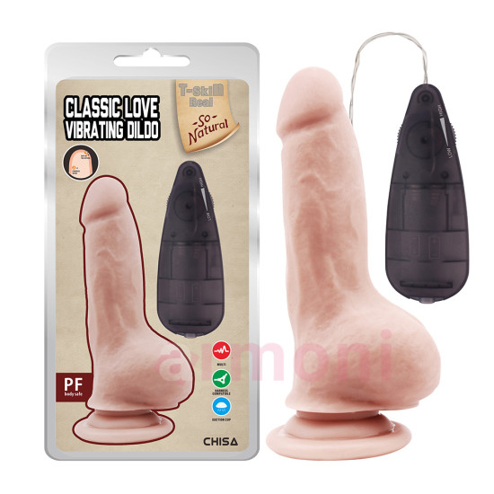 Çift Katman Realistik Penis - Classic Love Soft Dildo